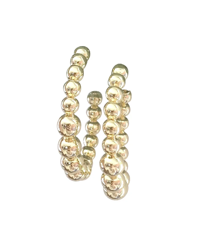 Best-Selling Jewelry Now Available At Special Deals Ball Hoop Earring