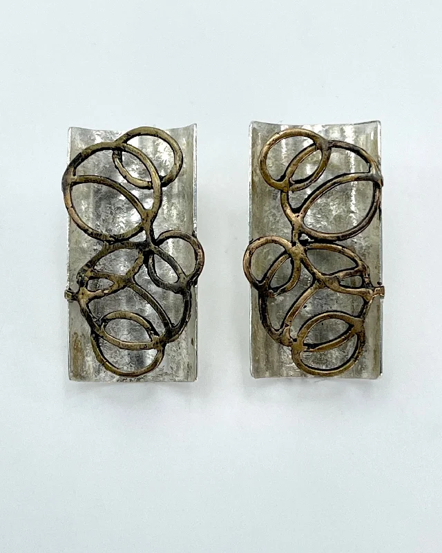 Premium Jewelry At Special Low Prices For A Limited Time Biba Schutz Lace on Rectangle Post Earrings