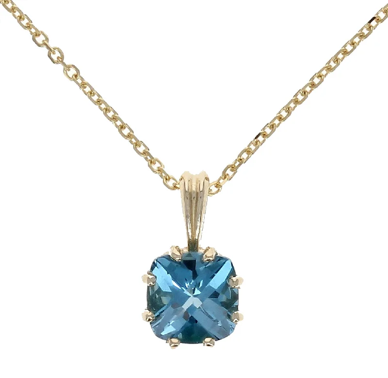 Luxury Jewelry At Budget-Friendly Prices – Grab Yours Now Blue Topaz Pendant