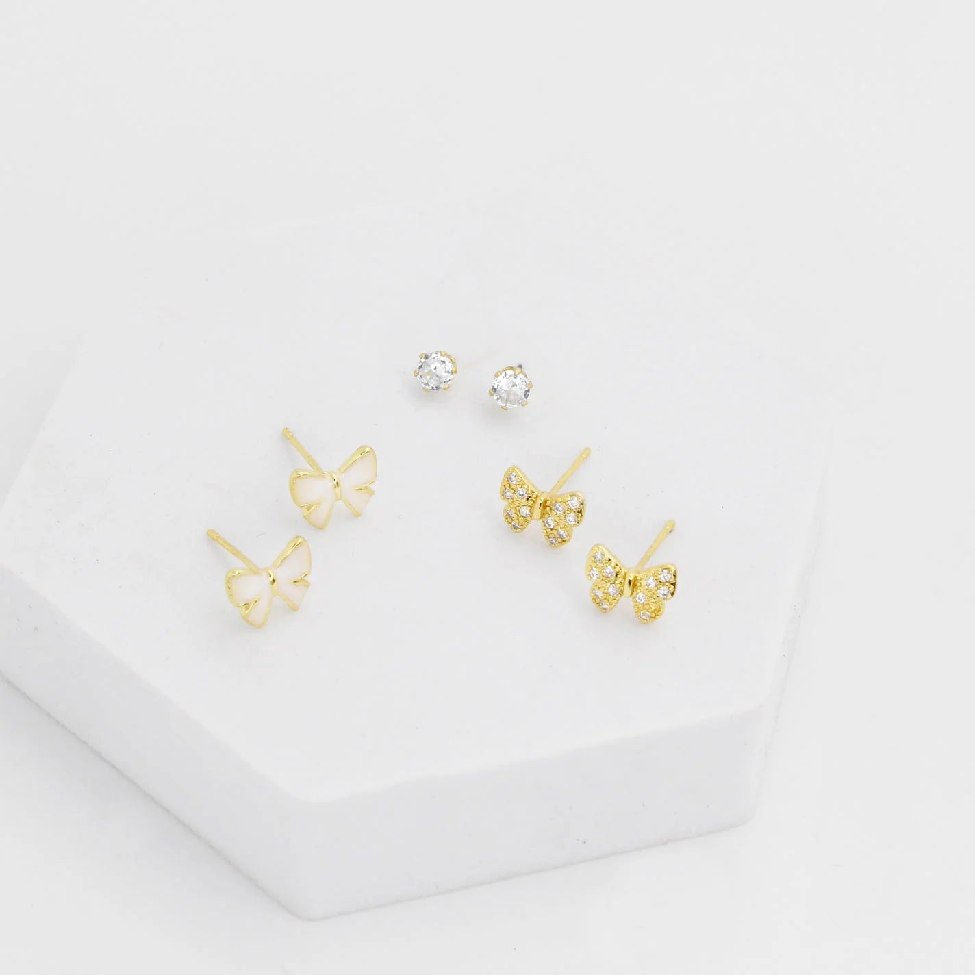 Get The Jewelry You Love At A Price You Love Bow Stud Earring Set