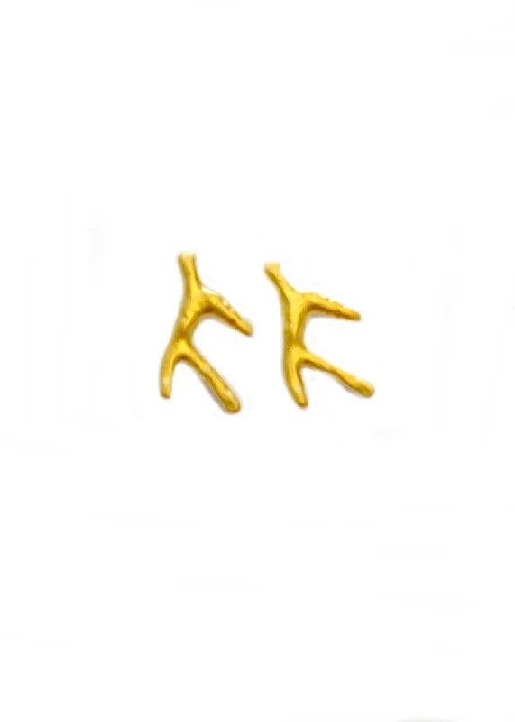 Fashion-Forward Geometric Jewelry For Contemporary Style Branch Stud