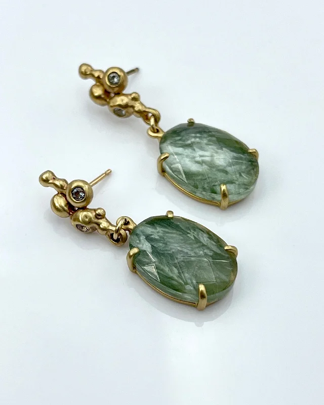 Timeless Jewelry At Special Discount Rates Julie Cohn Caldera Seraphanite Earrings