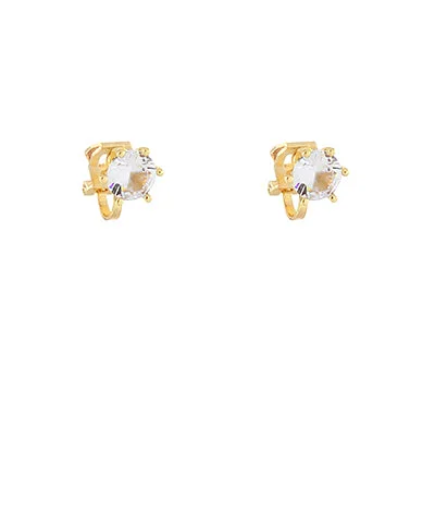 Unmissable Jewelry Discounts – Elevate Your Look For Less Crystal Clip On Earrings - Gold Unmissable Jewelry Discounts – Elevate Your Look For Less Crystal Clip On Earrings - Gold