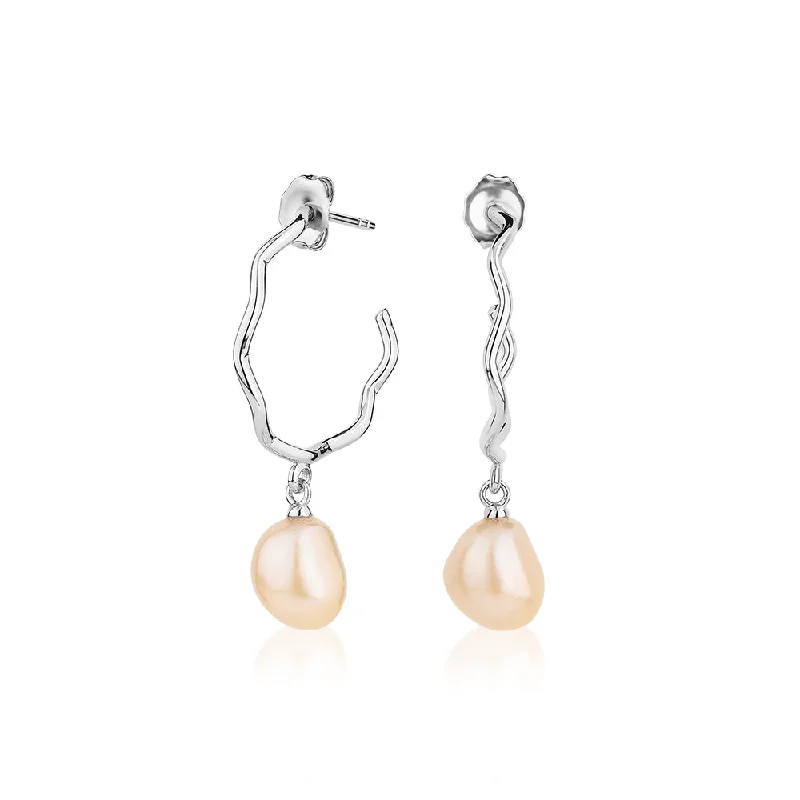 Unmissable Jewelry Sale – Shop Before It's Too Late Cultured freshwater pearl drop earrings in sterling silver Unmissable Jewelry Sale – Shop Before It's Too Late Cultured freshwater pearl drop earrings in sterling silver