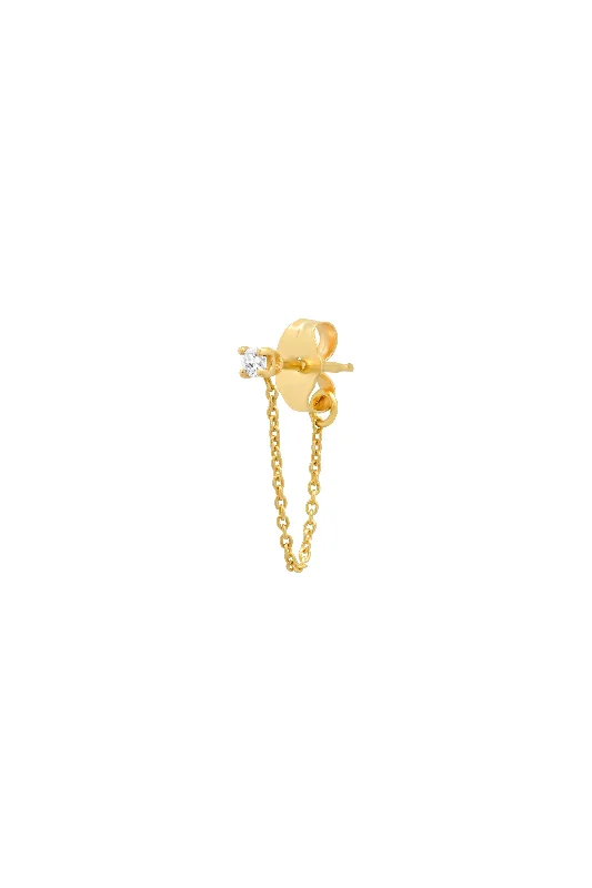 Timeless Elegance, Temporary Discounts – Act Fast Diamond Chained Earring