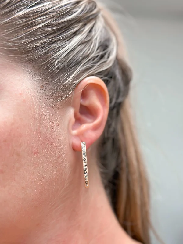 Jewelry Sale – Exclusive Styles At Lower Prices Elongated Octagon Matte Hoop Earrings - Gold Jewelry Sale – Exclusive Styles At Lower Prices Elongated Octagon Matte Hoop Earrings - Gold