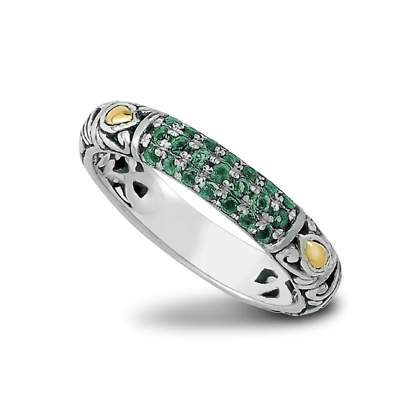 Chic And Stylish Jewelry At Discounted Prices Emerald Pave Ring