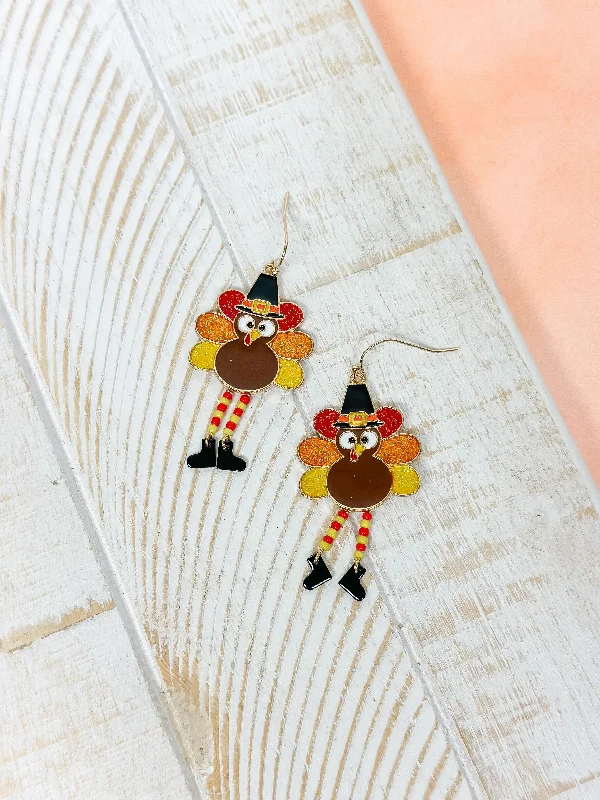 The Ultimate Jewelry Sale – Shop Premium Styles Glitter Turkey Dangle Earrings