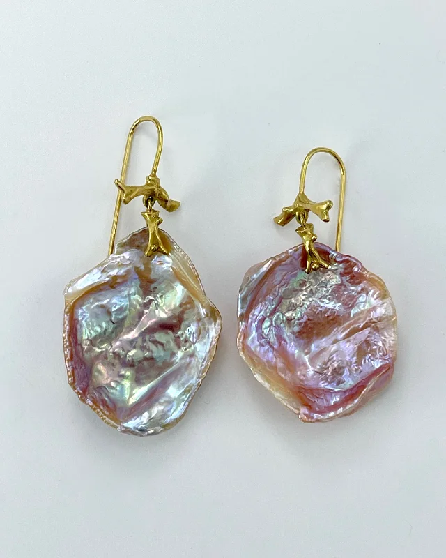 High-Quality Jewelry At A Fraction Of The Cost Annette Ferdinandsen Pink Petal Earrings