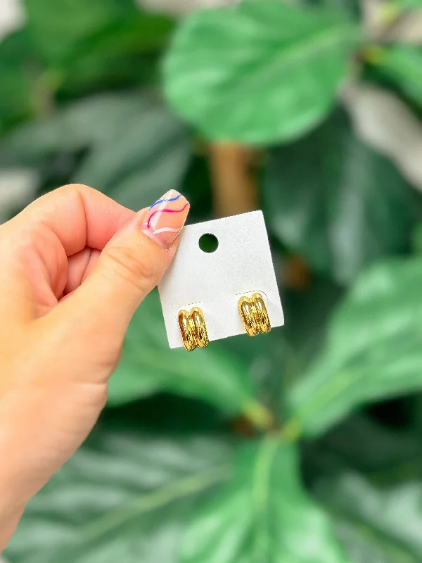 Luxury Jewelry Without The Luxury Price Tag Gold Dipped Chunky Huggie Hoop