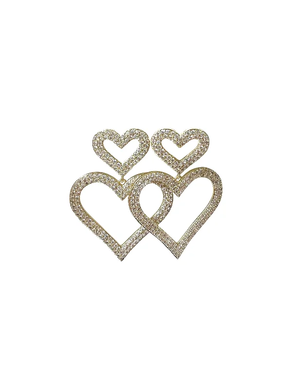Grab Your Favorite Jewelry At The Lowest Prices Happy Heart Earring