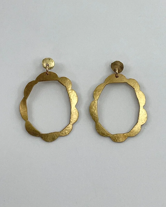 Fashion-Forward Jewelry At Incredible Prices Julie Cohn Small Scallop Bronze Earrings
