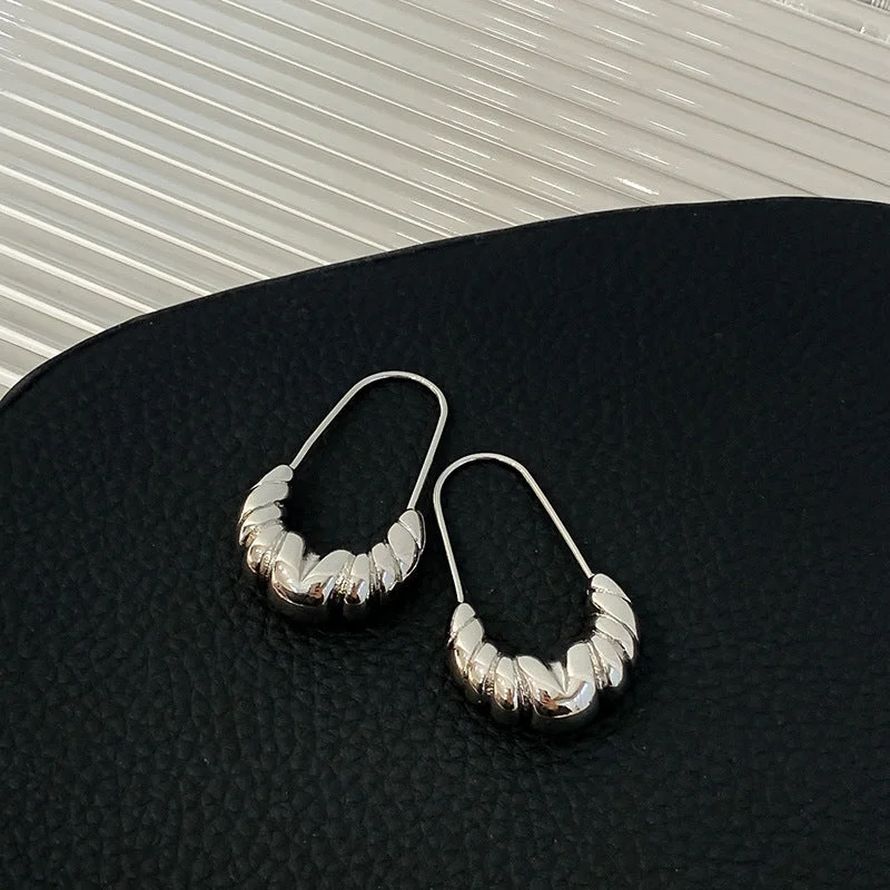 Best Jewelry Sale – Shop Exclusive Designs Now Textured Silver Hoop Earrings-jlt11782 Best Jewelry Sale – Shop Exclusive Designs Now Textured Silver Hoop Earrings-jlt11782