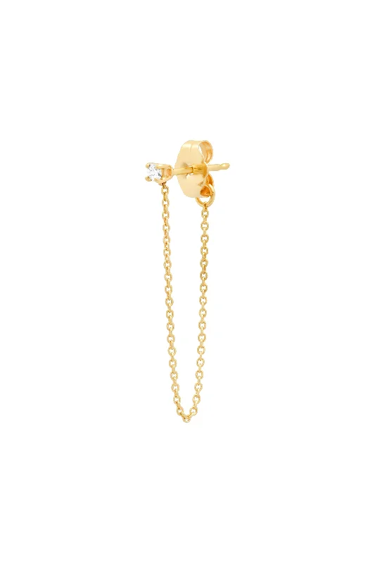 Luxury Jewelry Without The Luxury Price Tag Long Diamond Chained Earring