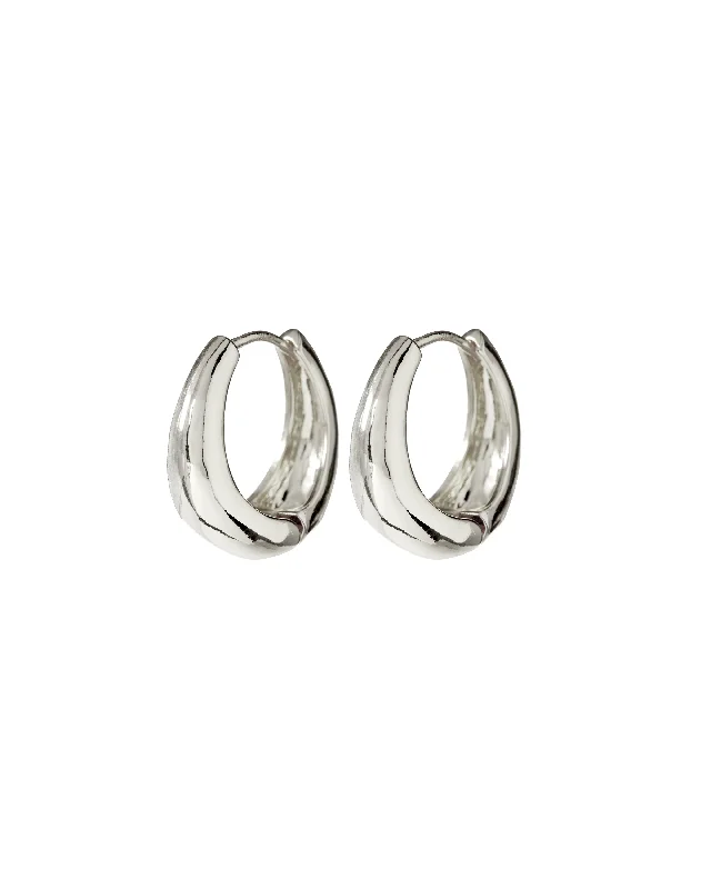 Flash Deals On Fine Jewelry – Shop Before It's Gone Marbella Hoops- Silver