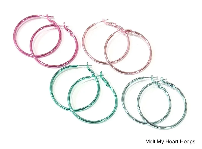 Handcrafted Jewelry Sale – Unique Designs At Low Prices Melt My Heart Hoops - BB Pink/Blushing/Mint/Baby Blue by B.B. Lila Handcrafted Jewelry Sale – Unique Designs At Low Prices Melt My Heart Hoops - BB Pink/Blushing/Mint/Baby Blue by B.B. Lila