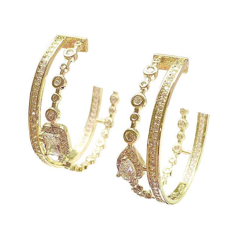 Flash Jewelry Sale – Get Stunning Pieces At Low Prices Multi Gem Hoop