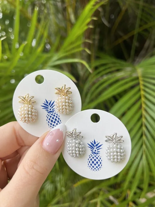 Elegant Jewelry At Unbeatable Offers – Shop Before It's Gone Pineapple Pearl Pop Studs Elegant Jewelry At Unbeatable Offers – Shop Before It's Gone Pineapple Pearl Pop Studs