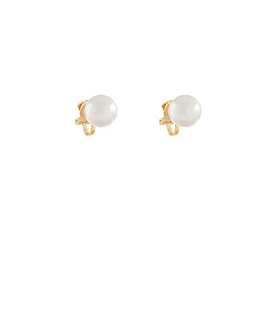 Timeless Jewelry, Timeless Savings – Don't Wait Pearl Clip On Earrings - Gold