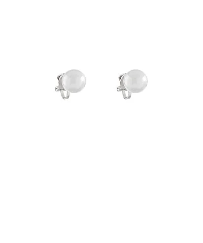 Big Savings On Your Favorite Jewelry Pieces Pearl Clip On Earrings - Silver