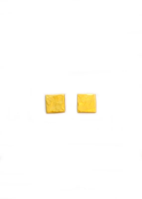 Elegant Rose Gold Jewelry For A Stylish Touch Solid Square Stud