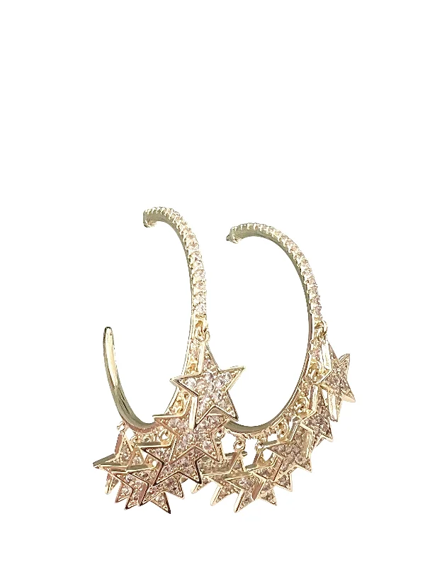 Modern Statement Jewelry For Bold Styling Starlight Hoop