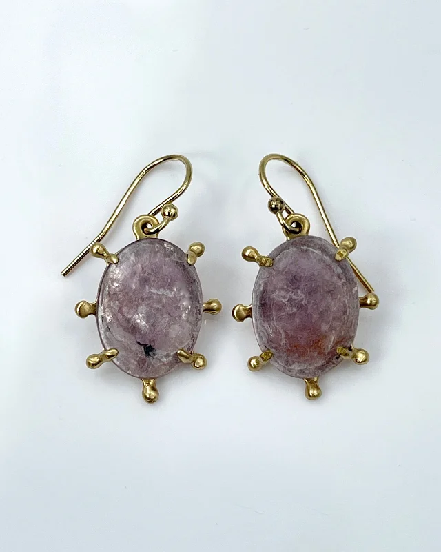 Last Chance To Grab Your Favorite Jewelry At A Discount Julie Cohn Sunburst Purple Mica Earrings Last Chance To Grab Your Favorite Jewelry At A Discount Julie Cohn Sunburst Purple Mica Earrings