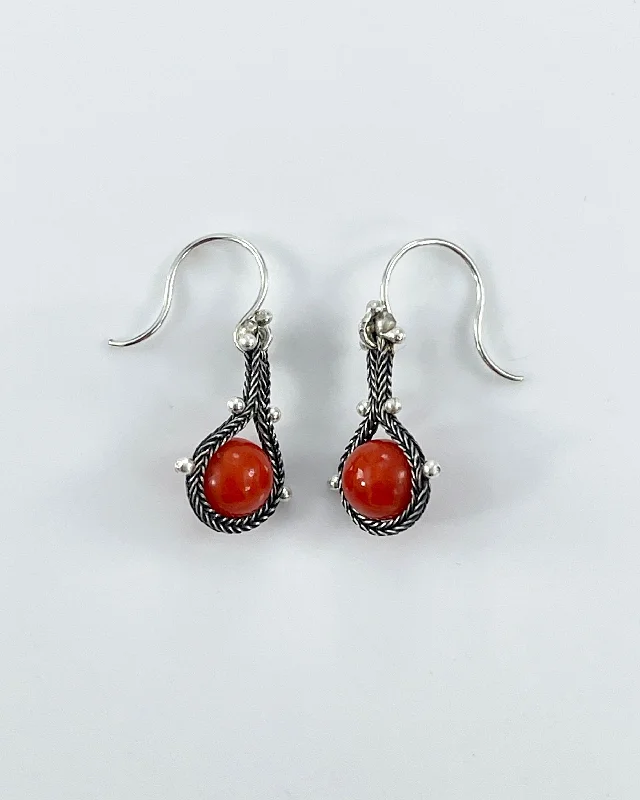 Stunning Statement Jewelry, Unbeatable Discounts Ten Thousand Things Wrapped Coral Foxtail Earrings Stunning Statement Jewelry, Unbeatable Discounts Ten Thousand Things Wrapped Coral Foxtail Earrings