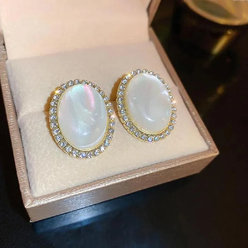 Exclusive Online Jewelry Sale – Don't Wait VF Collection Gold Plated Austrian Stone Studs Earrings Exclusive Online Jewelry Sale – Don't Wait VF Collection Gold Plated Austrian Stone Studs Earrings