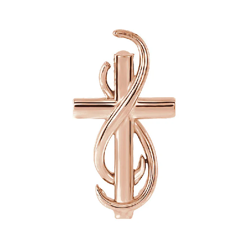Flash Sale On Exquisite Jewelry – Don't Miss Out 14k Rose Gold Infinity Cross Slide Pendant, 15mm Flash Sale On Exquisite Jewelry – Don't Miss Out 14k Rose Gold Infinity Cross Slide Pendant, 15mm