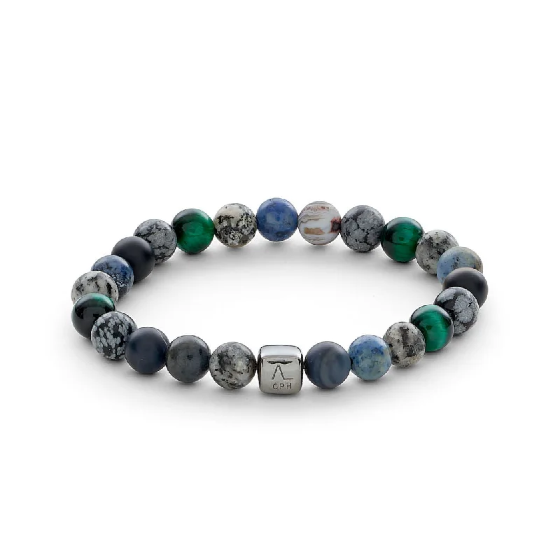 Make Every Moment Shine – Jewelry Discounts Available ColorUp Oslo (8mm) Silver Bracelet w. Agate & Tiger's Eye Make Every Moment Shine – Jewelry Discounts Available ColorUp Oslo (8mm) Silver Bracelet w. Agate & Tiger's Eye