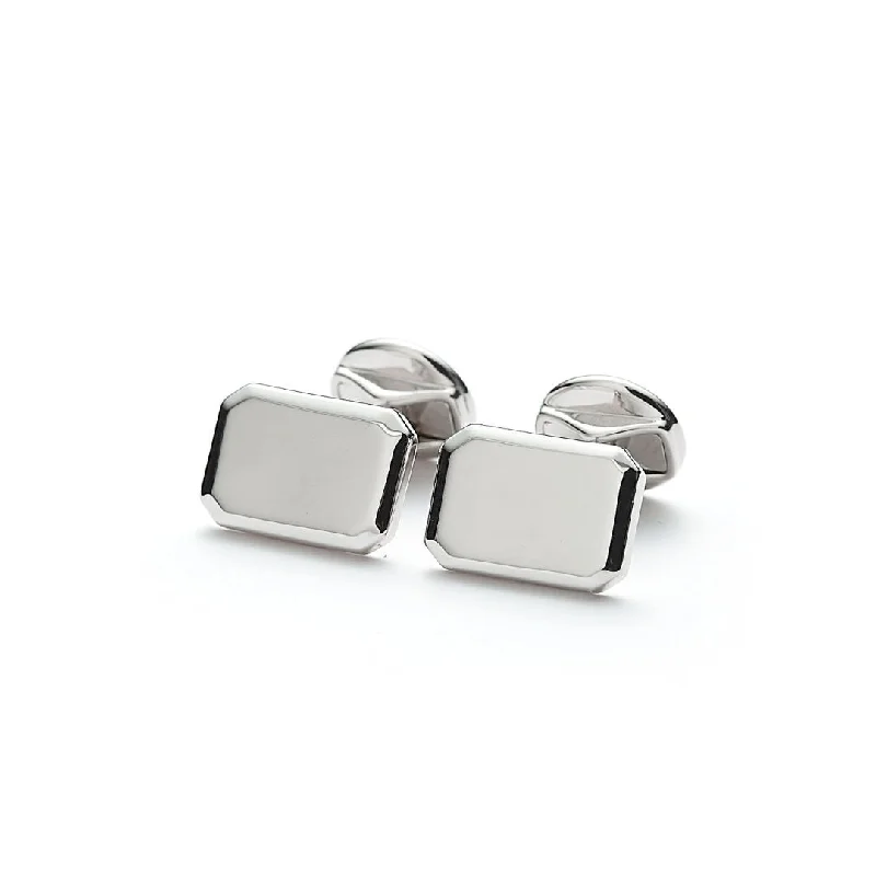 Jewelry Deals That Sparkle – Shop Today Hope Rectangle Silver Cufflinks