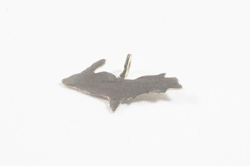 Affordable Glamour – Must-Have Jewelry At Special Rates Brushed White Gold Upper Peninsula Pendant Affordable Glamour – Must-Have Jewelry At Special Rates Brushed White Gold Upper Peninsula Pendant