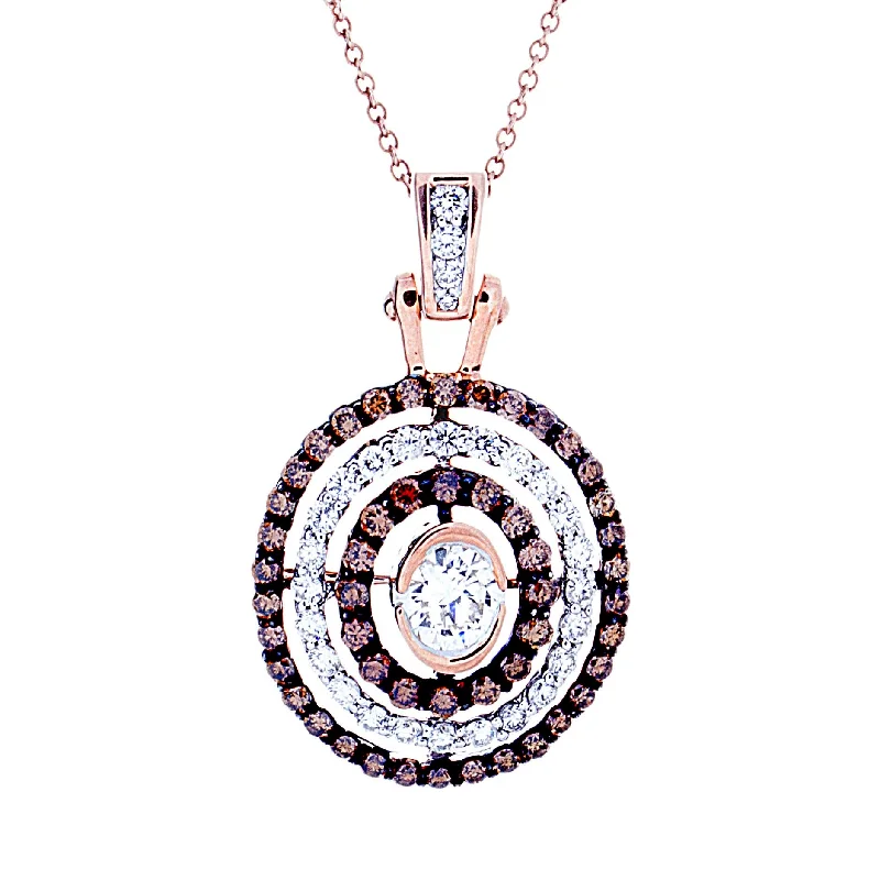 Breathtaking Jewelry, Breathtaking Prices Choco Diamond Pendant