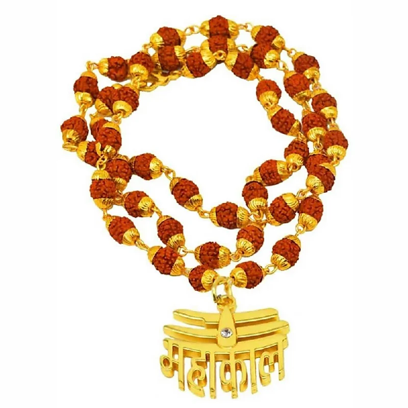 Elegant Jewelry Pieces At Unbelievable Prices Martina Jewels Pack Of 6 raditional Gold Plated Rudraksha Mala for Men Elegant Jewelry Pieces At Unbelievable Prices Martina Jewels Pack Of 6 raditional Gold Plated Rudraksha Mala for Men