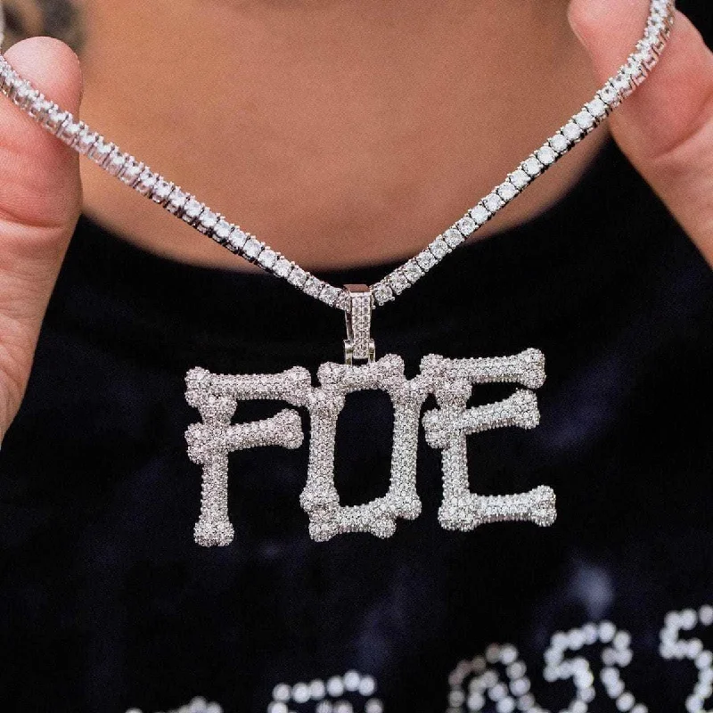 Trendy Minimalist Jewelry For Everyday Wear Custom Bone Font