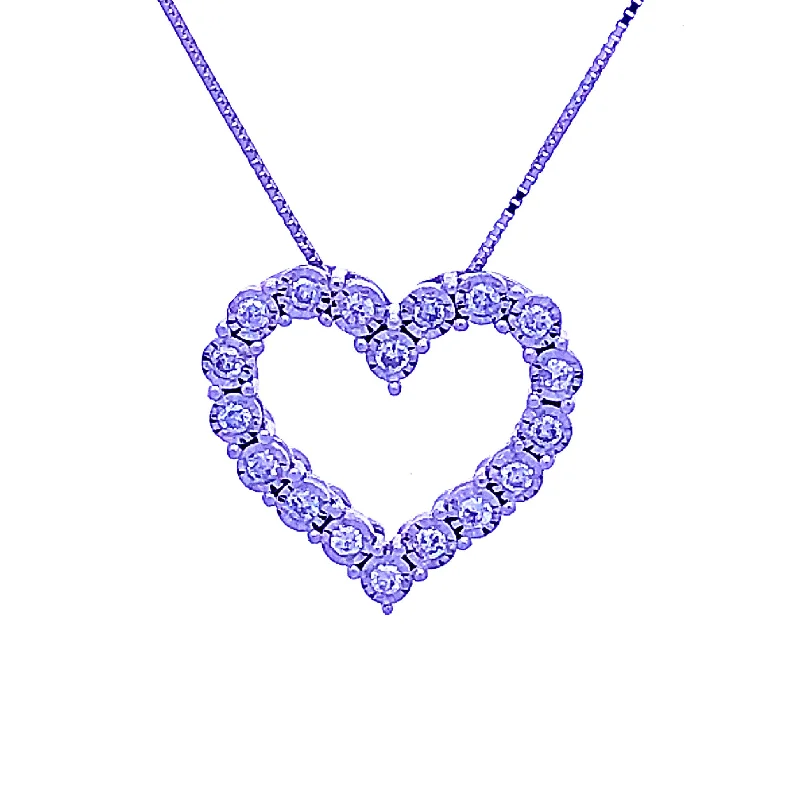 Shop Dazzling Jewelry At The Best Prices Diamond Heart Pendant