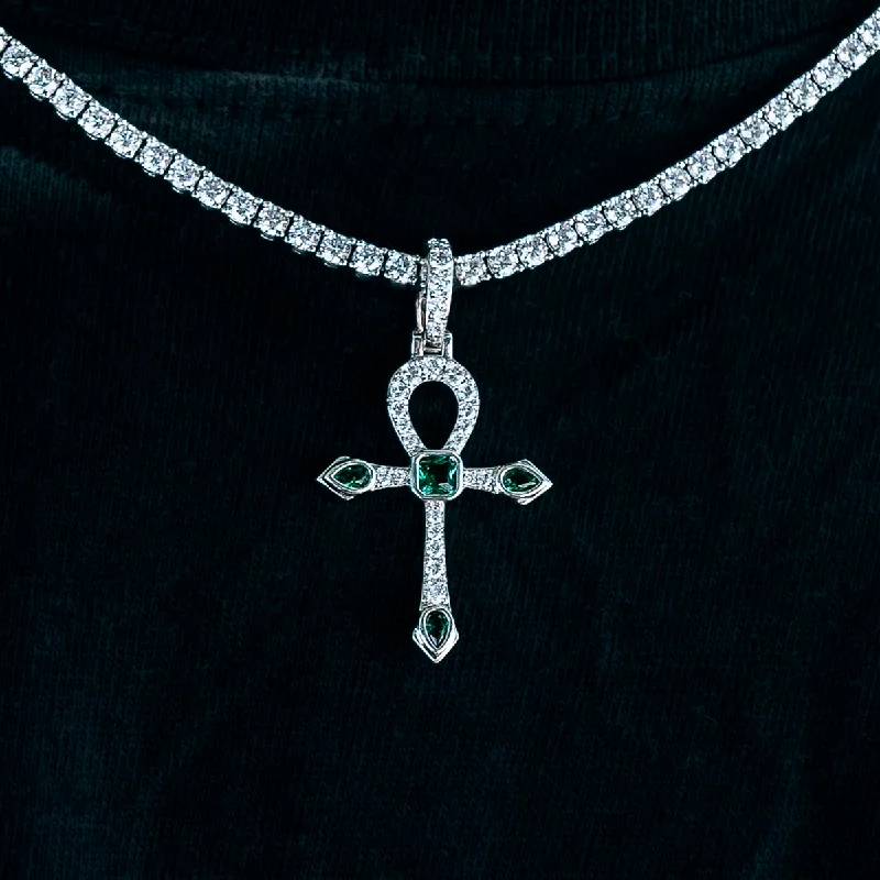 Get The Sparkle You Love At Prices You Adore Emerald Stone Ankh Cross