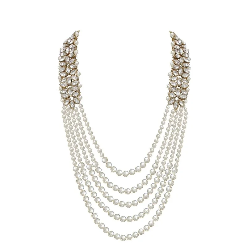 Premium Jewelry Now Available At Special Discounts Etnico Gold-Plated Layered Groom Necklace For Men (Mlp26W) Premium Jewelry Now Available At Special Discounts Etnico Gold-Plated Layered Groom Necklace For Men (Mlp26W)