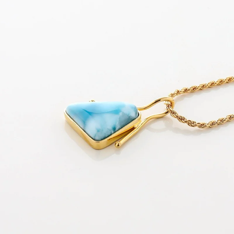 Affordable Glamour – Premium Jewelry For Less Gold Vermeil Cyra Pendant