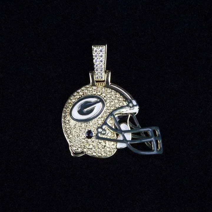 Elegant Jewelry, Exclusive Prices – Shop Now Green Bay Packers Official NFL Helmet Pendant Elegant Jewelry, Exclusive Prices – Shop Now Green Bay Packers Official NFL Helmet Pendant