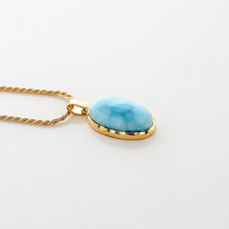 Unmissable Jewelry Sale – Shop Before It's Too Late Larimar Vermeil Pendant Lulu