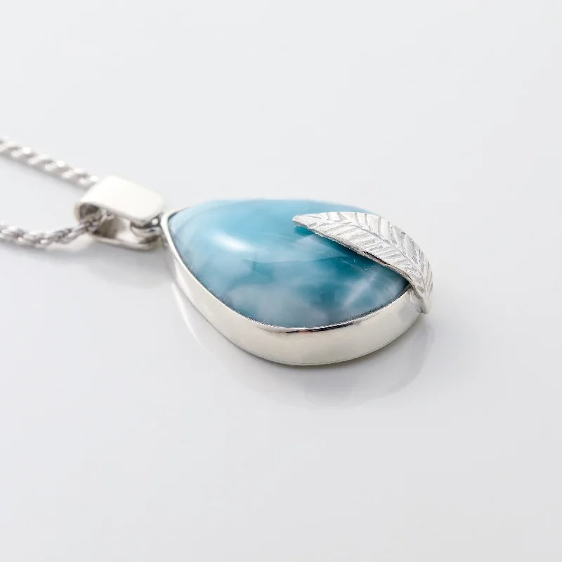 Customized Silver Jewelry For Unique Style Larimar Pendant Valora