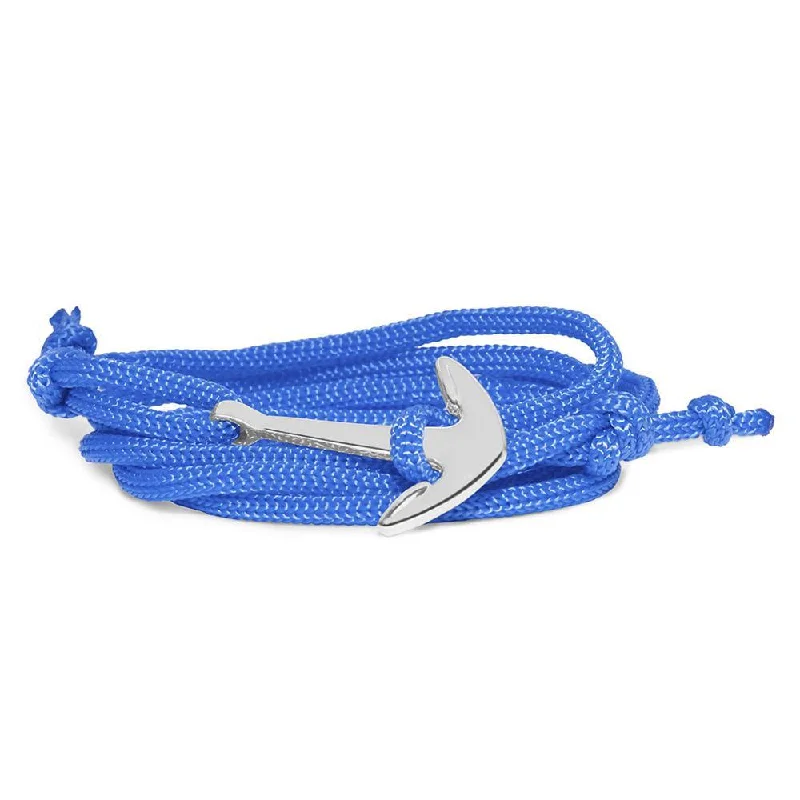 Save On Luxury Jewelry Pieces – Limited-Time Offers Mahi Anchor In Loop Rhodium Plated Adjustable Blue Rope Style Unisex Bracelet Save On Luxury Jewelry Pieces – Limited-Time Offers Mahi Anchor In Loop Rhodium Plated Adjustable Blue Rope Style Unisex Bracelet