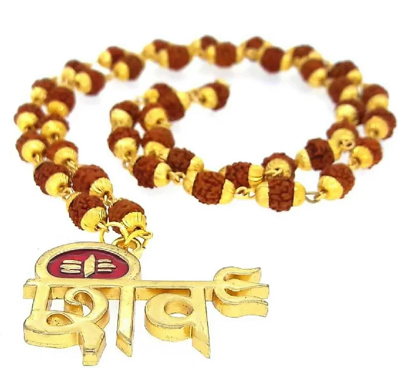 Last Chance To Grab Your Favorite Jewelry At A Discount Martina Jewels Pack Of 6 raditional Gold Plated Rudraksha Mala for Men Last Chance To Grab Your Favorite Jewelry At A Discount Martina Jewels Pack Of 6 raditional Gold Plated Rudraksha Mala for Men