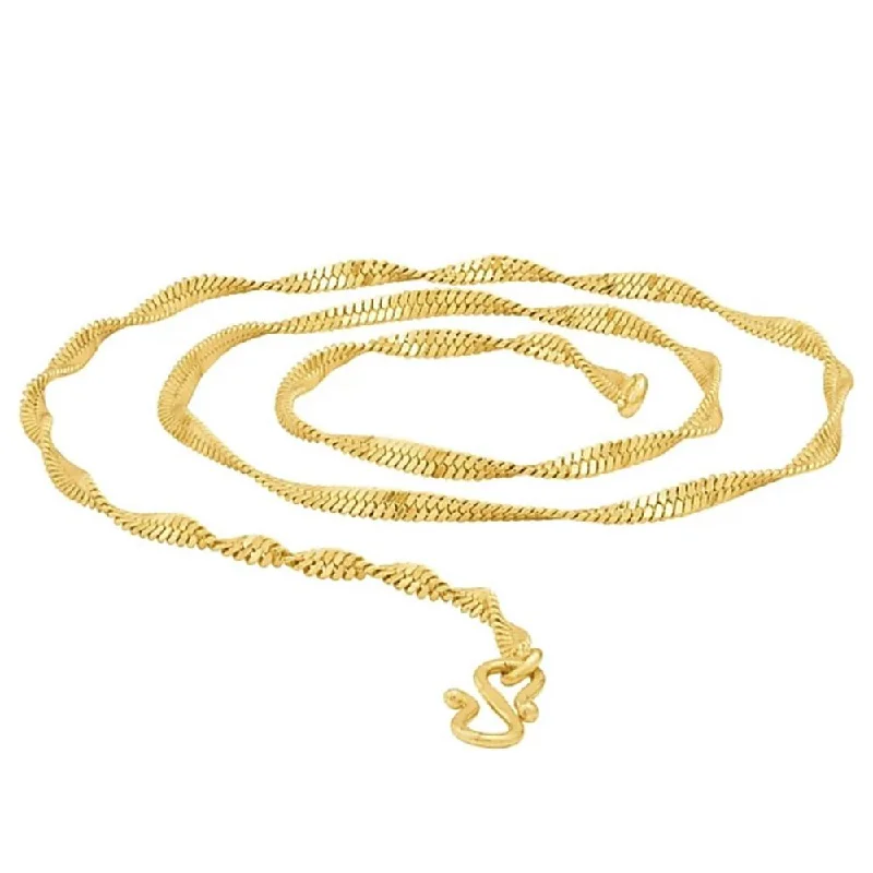 Special Sale On Handcrafted Jewelry – Shop Today Martina Jewels Traditional Gold Plated Pack Of 6 Chain for Men - CH-102_6 Special Sale On Handcrafted Jewelry – Shop Today Martina Jewels Traditional Gold Plated Pack Of 6 Chain for Men - CH-102_6