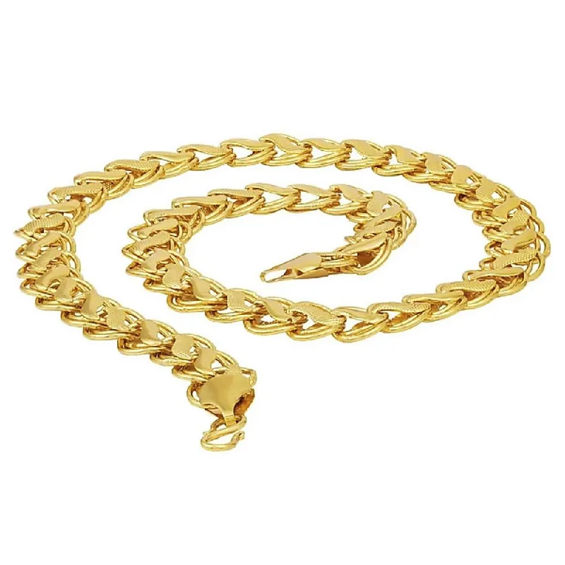 Limited-Time Jewelry Sale – Don't Miss These Deals Martina Jewels Traditional Gold Plated Pack Of 6 Chain for Men - CH-108_6 Limited-Time Jewelry Sale – Don't Miss These Deals Martina Jewels Traditional Gold Plated Pack Of 6 Chain for Men - CH-108_6