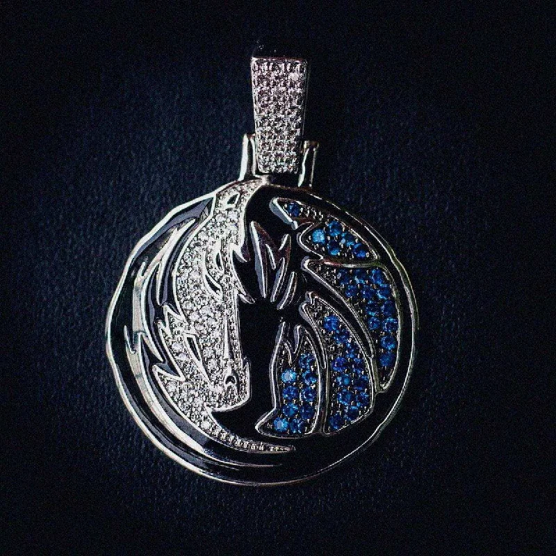 Celebrate Every Occasion With Sparkling Savings Dallas Mavericks Official NBA Logo Pendant Celebrate Every Occasion With Sparkling Savings Dallas Mavericks Official NBA Logo Pendant
