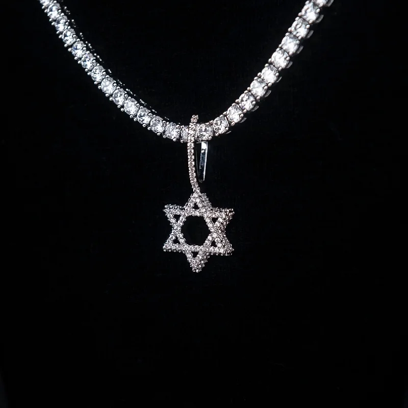 Premium Jewelry Now Available At Special Discounts Micro Diamond Pave Star of David Pendant Premium Jewelry Now Available At Special Discounts Micro Diamond Pave Star of David Pendant