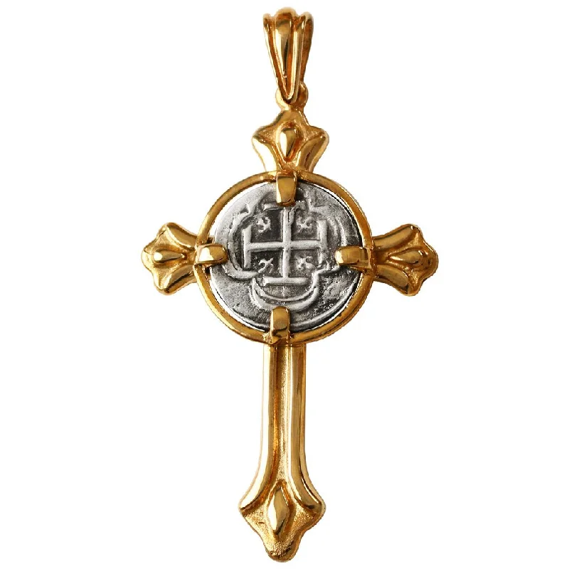 Seasonal Jewelry Deals – Elevate Your Style Cross Pendant with a Replica Atocha 1/2" Coin Seasonal Jewelry Deals – Elevate Your Style Cross Pendant with a Replica Atocha 1/2" Coin